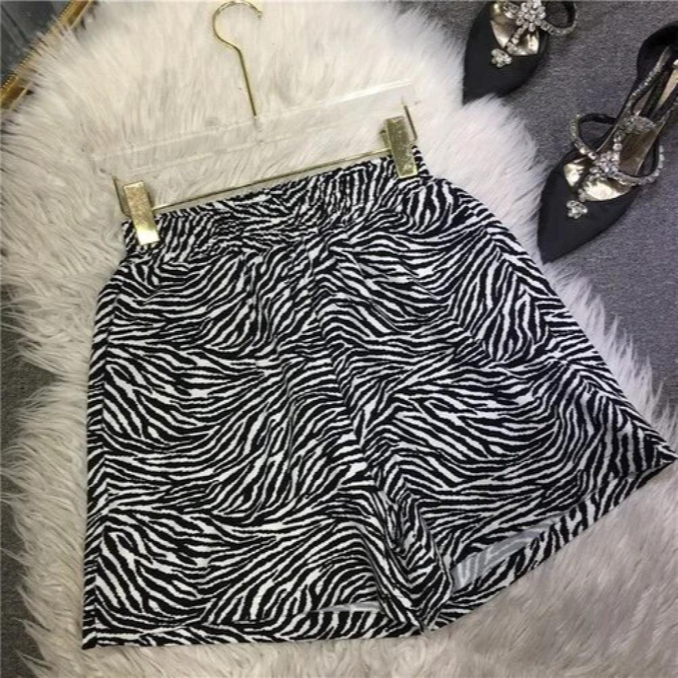 Korea Summer Women Shorts Long Legs Leopard Stretch Elastic High Waist Short Pants All-match Four Seasons Wear-image-OPC-PCQSKHV-NEW