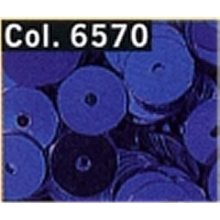Gutermann Round Flat Sequins 6mm Circles Colour 6570 - Per Pack (603872\6570)