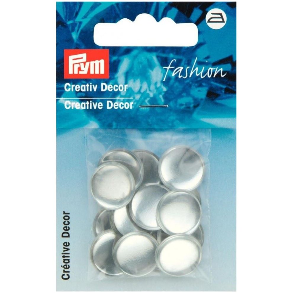 Prym Round Studs  Glass - per pack of 14