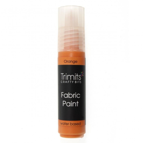 Trimits 3D Fabric Paint Pen  Orange - each