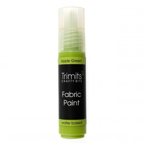 Trimits 3D Fabric Paint Pen  Apple Green - each