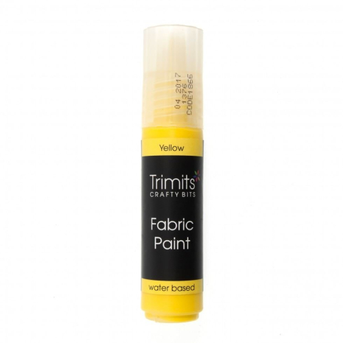 Trimits 3D Fabric Paint Pen  Yellow - each