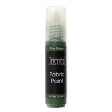 Trimits 3D Fabric Paint Pen Pine Green - each