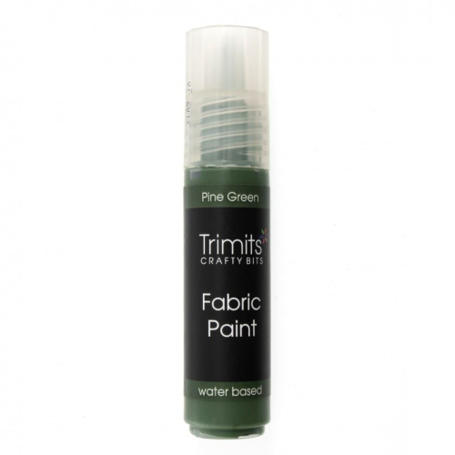 Trimits 3D Fabric Paint Pen  Pine Green - each