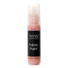 Trimits 3D Fabric Paint Pen Punch Pink - each