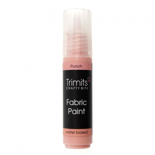Trimits 3D Fabric Paint Pen  Punch Pink - each