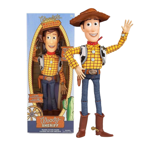 Toy Story Woodys Roundup Talking Woody the Sheriff Action Figure Doll Xmas Gift