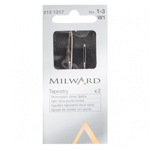 Milward Cross Stitch Tapestry Needles - per pack of 2