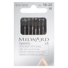 Milward Cross Stitch Tapestry Needles - per pack of 6