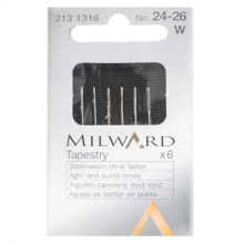 Milward Cross Stitch Tapestry Needles - per pack of 6