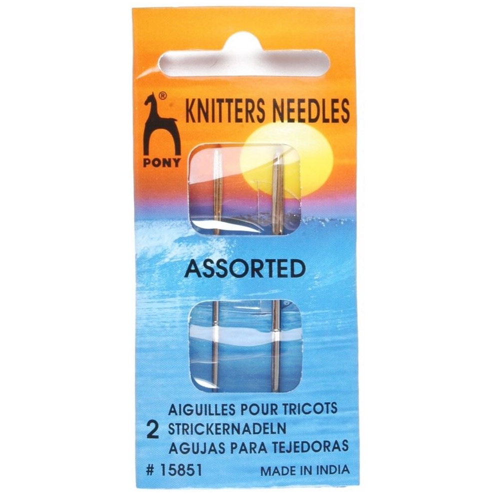 Pony Knitters Yarn Needles - Per Pack Of 2