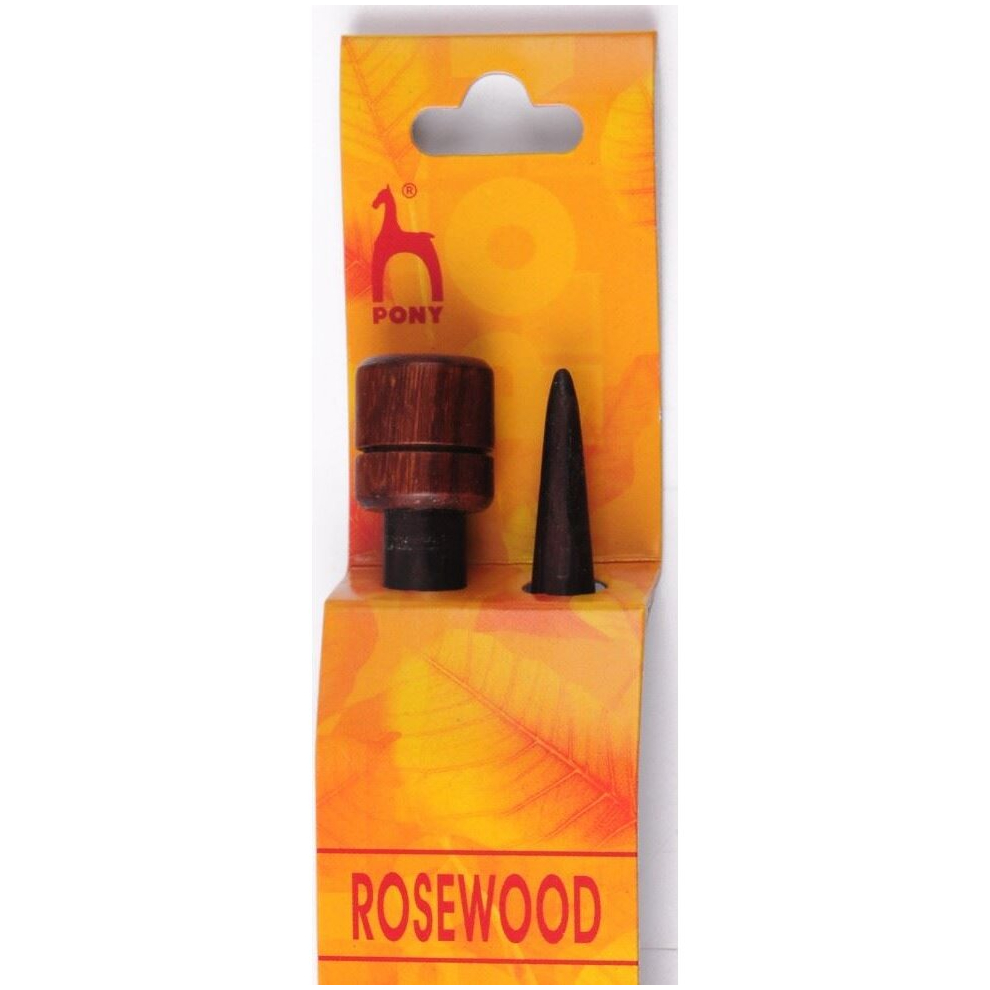 Pony Rosewood Knitting Needles 35cm - per pack
