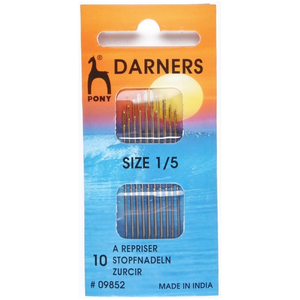 Pony Darning Sewing Needles - per pack of 10