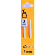 Pony Knitting Needles 40cm - per pack