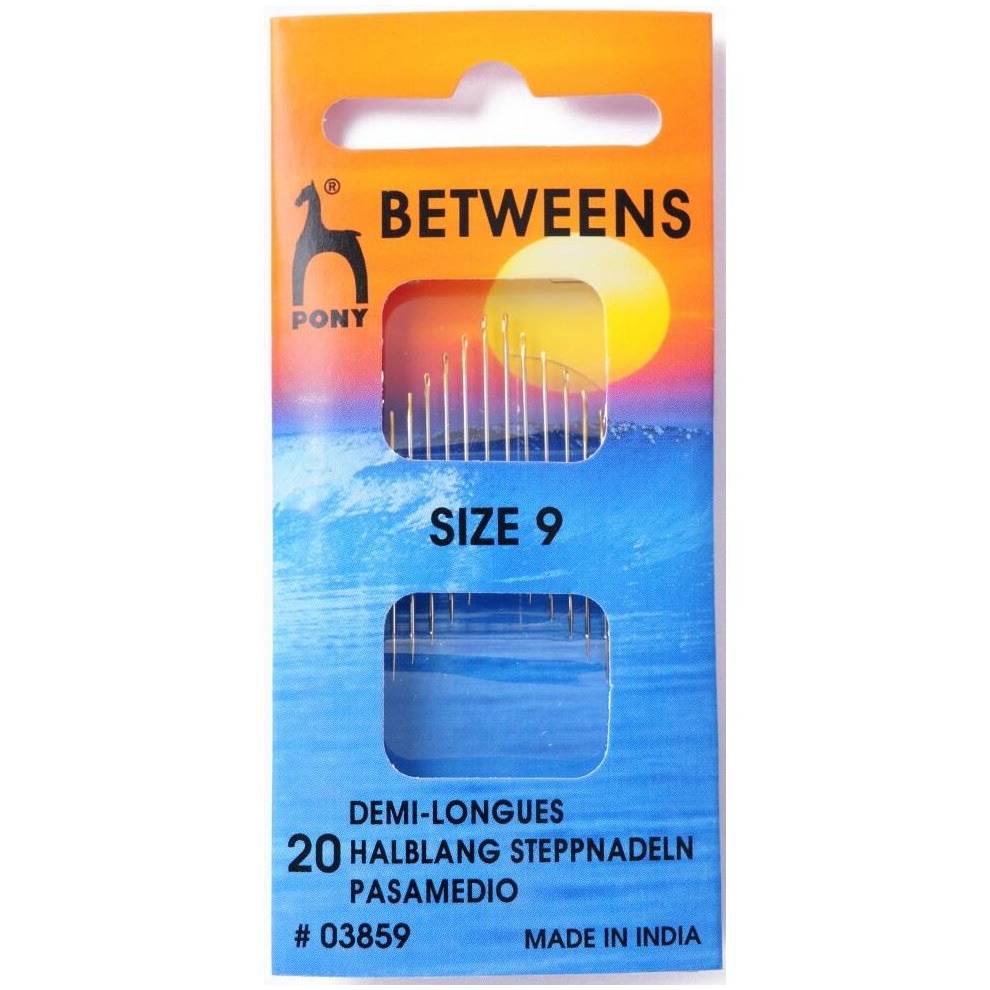 Pony Betweens Sewing Needles - per pack of 20