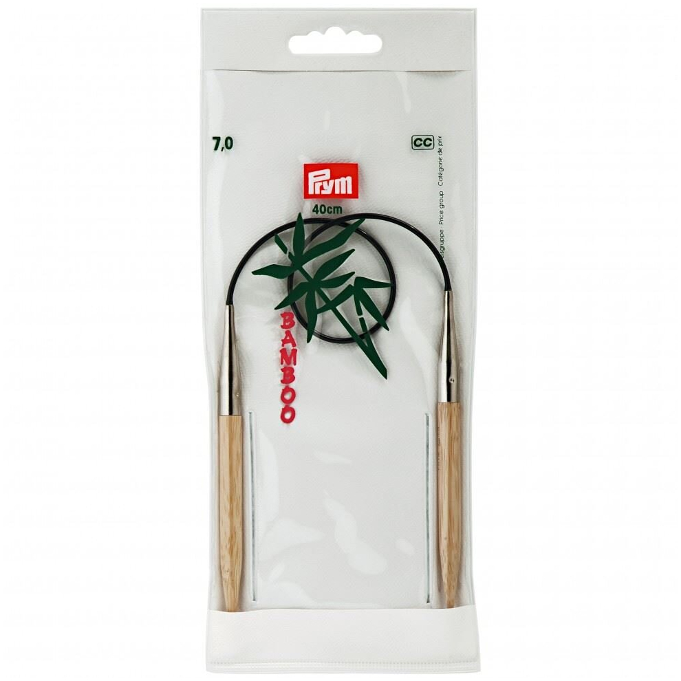 Prym Bamboo Circular Needles 40Cm - Each