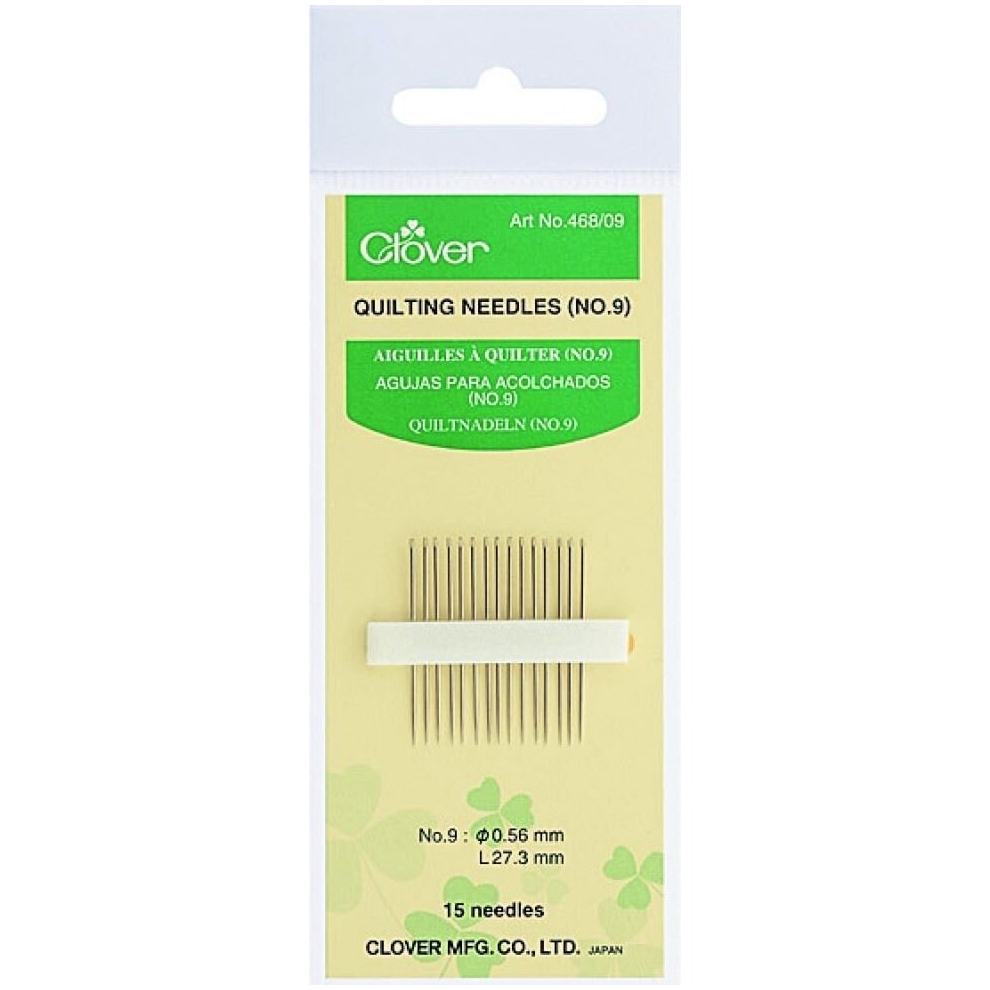 Clover Quilting Needles - per pack of 15