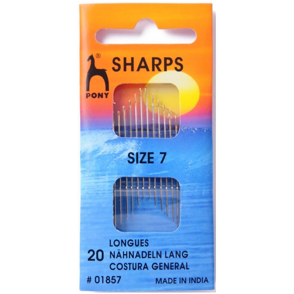 Pony Sharps Sewing Needles - Per Pack Of 20