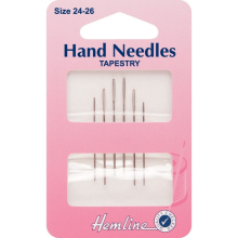 Hemline Tapestry Cross Stitch Needles - per pack of 6