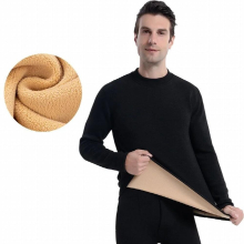 Thermal Underwear Men Thick Lamb cashmere Fleece Long Johns Keep Warm In Cold Winter Days