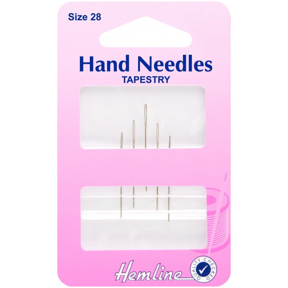 Hemline Tapestry Cross Stitch Needles - Per Pack