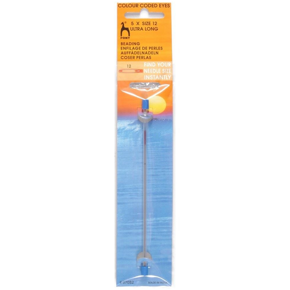 Pony Long Beading Needles - per pack of 5