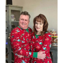 Santa Claus Parent-Child Long Sleeved Pajama Suit Home Clothes Christmas Costumes Top Pants 2Pcs Set Pajamas Xmas Party Wearing
