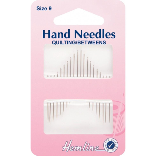Hemline Between Quilting Needles - per pack of 20