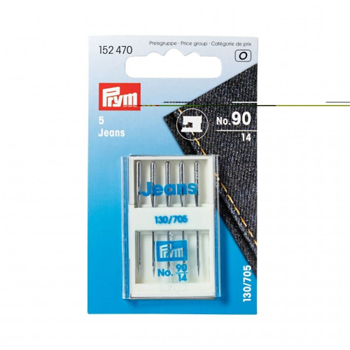 Prym Prym Jeans Sewing Machine Needles - per pack of 5