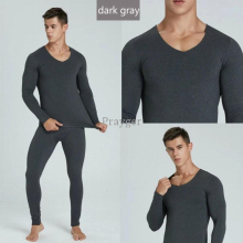 Men Thermal Underwear Winter Long Johns Male Tops Buttoms Clothes Invisible Set Big Large Waist L-4XL
