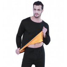 men Winter warm fleece Women Long Johns sets keep warm in cold weather Thermal Underwear Set