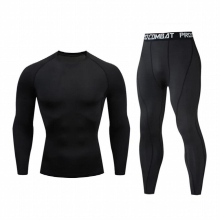 Thermal Underwear Set Mens Long Johns Winter Warm Base Layers Tight Long Johns Tops & Pants Set