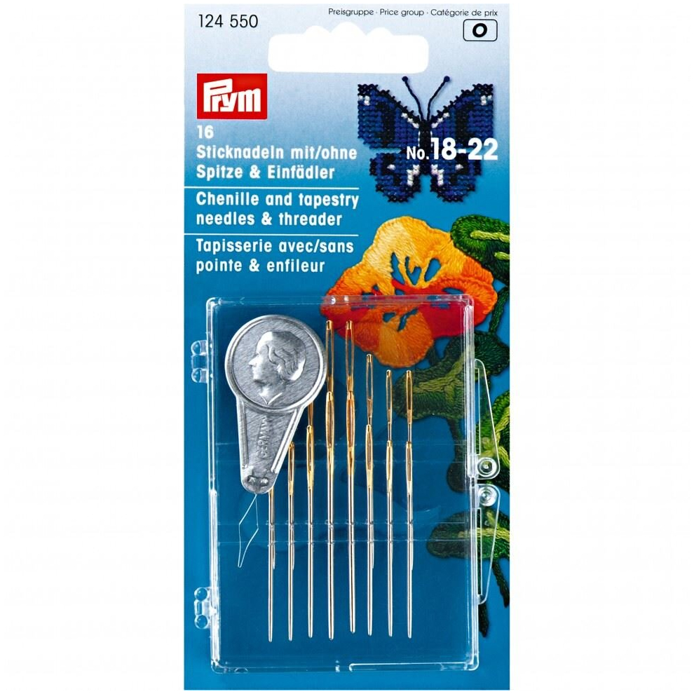 Prym Tapestry Chenille Needles - per pack of 16