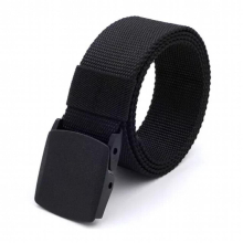 casual tactical belt alloy automatic buckle youth students belt outdoor sports training