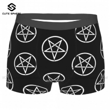 Baphomet Underwear Trenky Polyester Breathable Trunk Youth Sublimation Boxer Brief