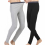Men Winter Thermal Pants Pure Cotton Leggings Thin Solid Long Johns Warm Thick Pants 2
