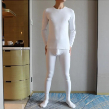 Thermal Underwear Sets For Men Winter Thermo Underwear Long Johns Winter Clothes Men Thick Thermal Clothing Solid Drop