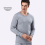 Men Winter Plus Size Thickened Cotton Thermal Underwear Set With Plush Solid Round Collar Undercoat Warm Undershirts 1