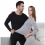 Long Johns Men Thin Solid Basic Thermal Underwear Fitness Underpants and Undershirts Thermo Elastic Tight Sets 5