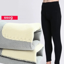 500g Thick Warm Mens Winter Thermal Underwear Long Johns Pants Underpants Man Leggings Homme Cotton Men Tights