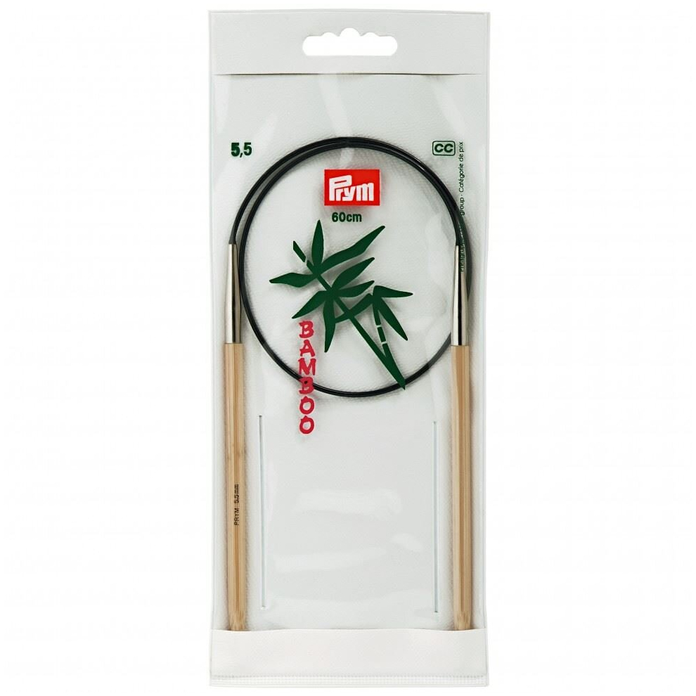Prym Bamboo Circular Needles 60cm - each