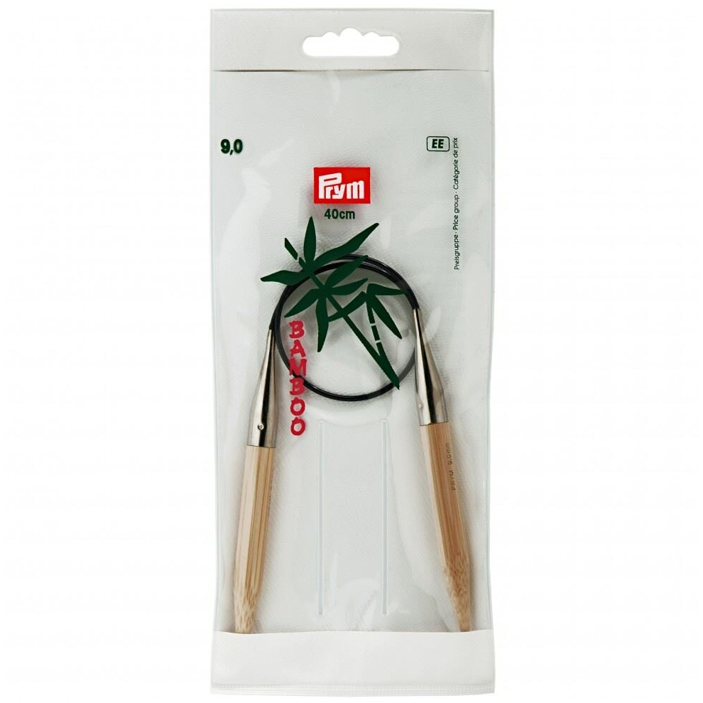 Prym Bamboo Circular Needles 40Cm - Each