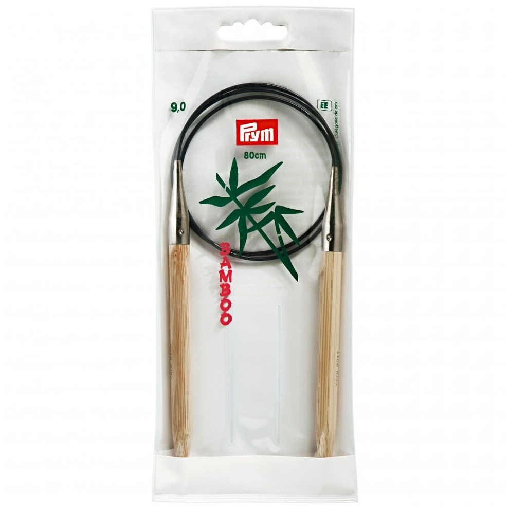 Prym Bamboo Circular Needles 80cm - each