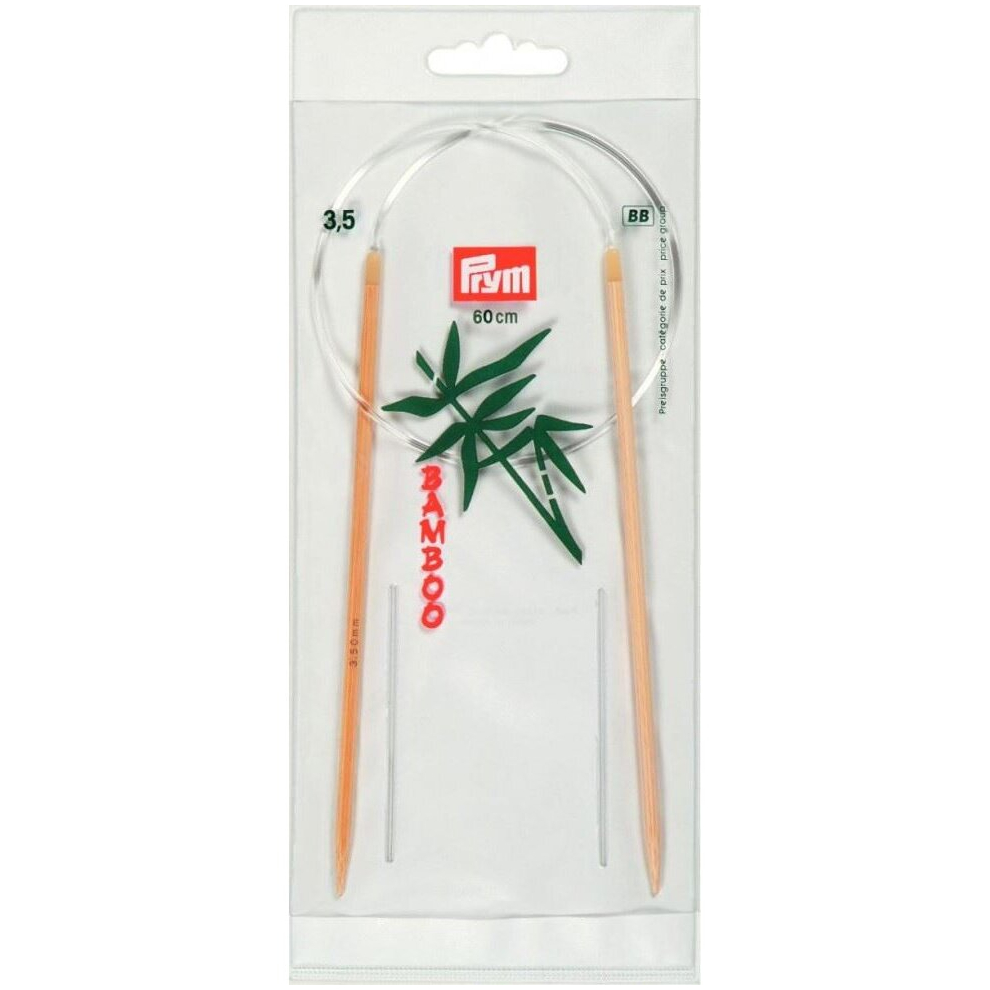 Prym Bamboo Circular Needles 60cm - each