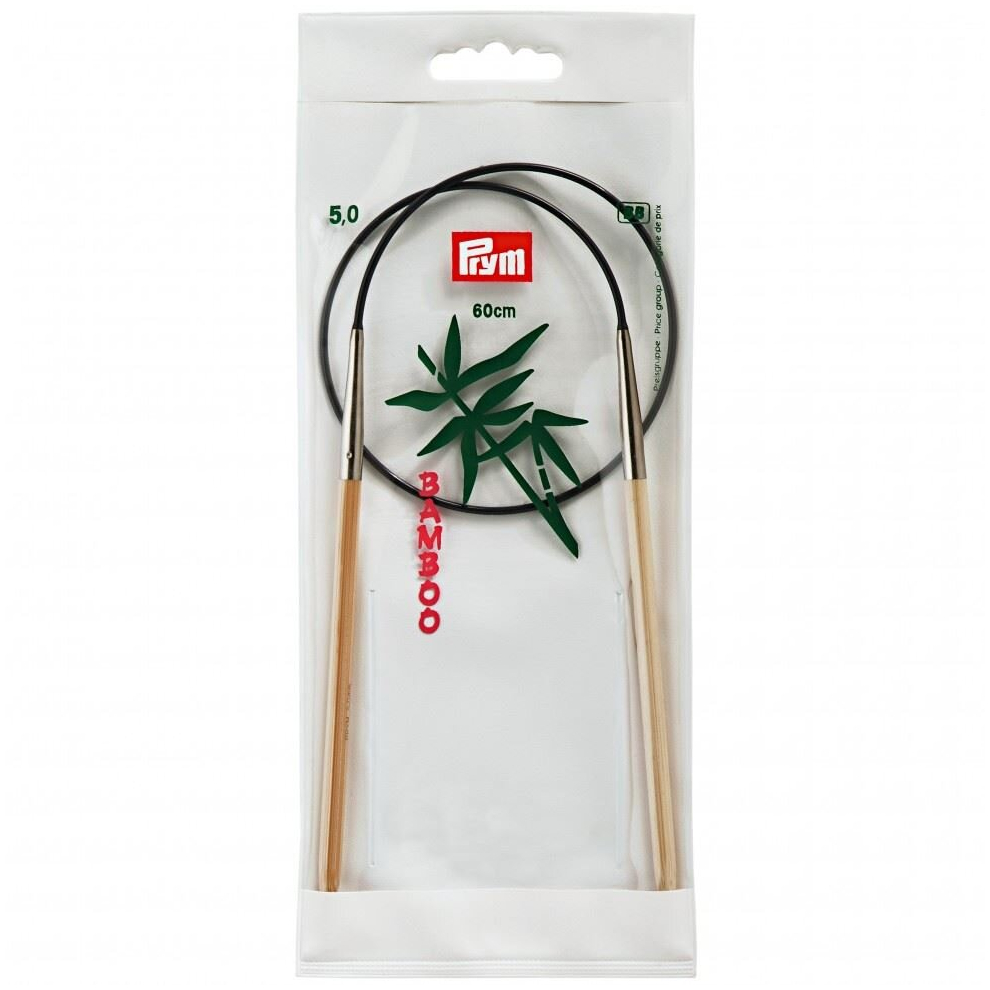 Prym Bamboo Circular Needles 60cm - each
