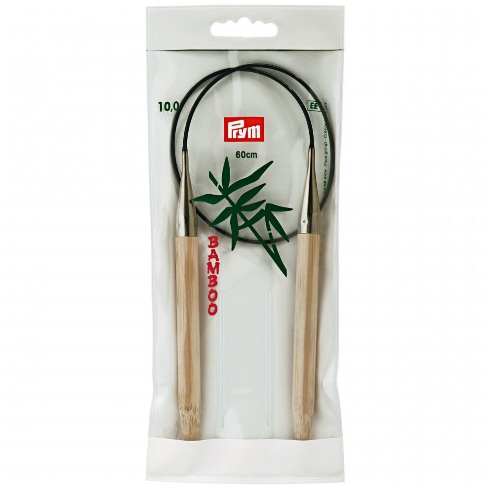 Prym Bamboo Circular Needles 60Cm - Each