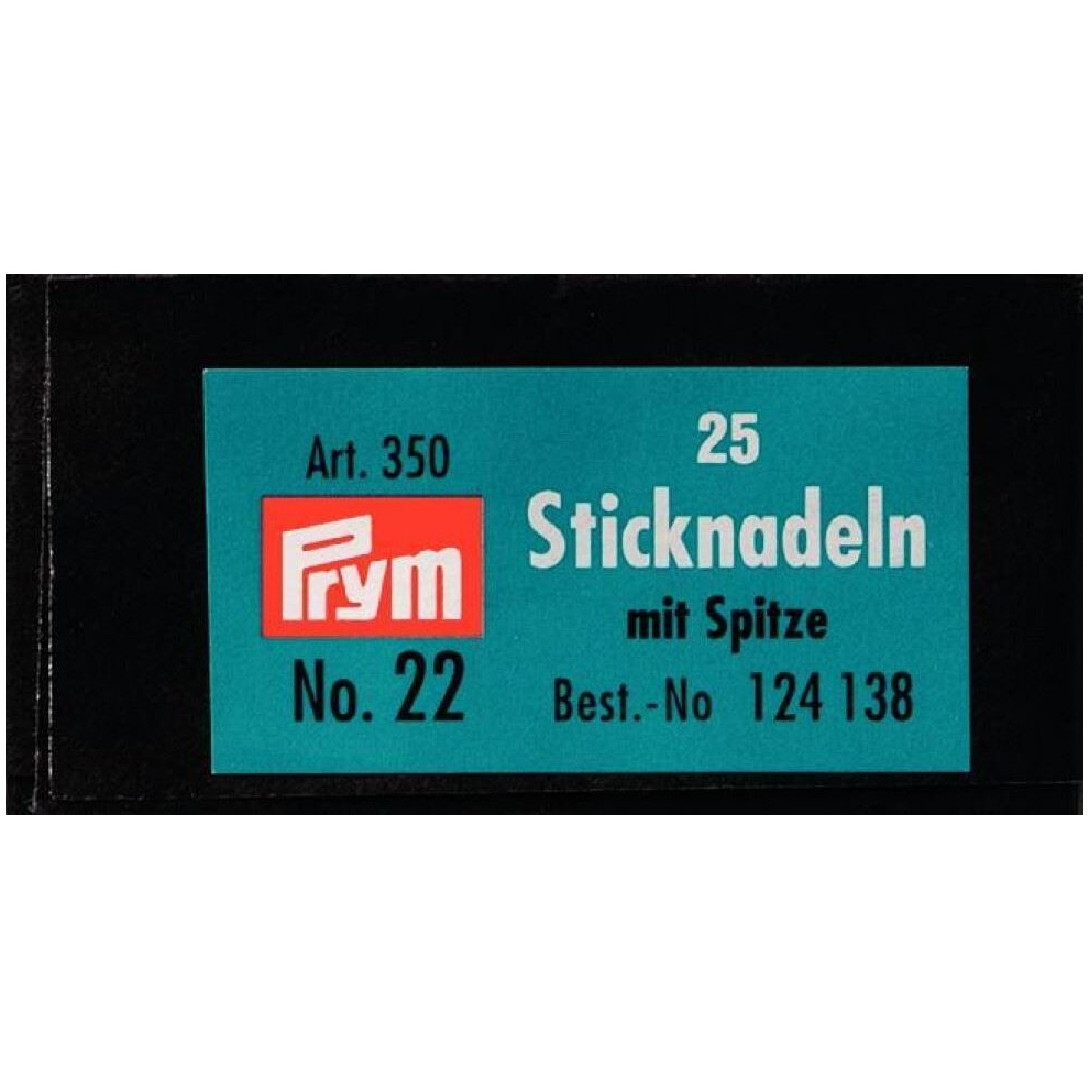 Prym Chenille Embroidery Needles - Per Pack Of 25