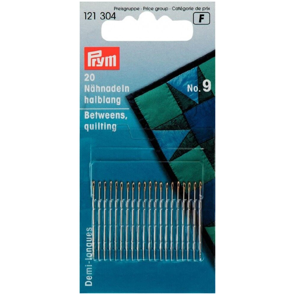 Prym Betweens Sewing Needles - per pack of 20