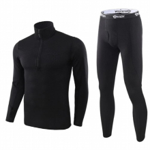 Top Winter Thermal Underwear Sets Men Quick Dry Anti-Microbial Stretch Thermo Underwear Male Warm Long Johns Fitness XXL