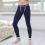 Mens Dot Printed Single Layer Warm Pants Thin Model Based Long Johns U Convex Bag Leggings 5